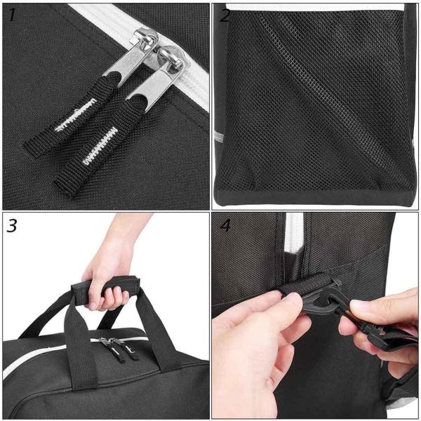 旅行キャンプスキー荷物用スキーバッグとブーツバッグ輸送スキーギア防水ブーツバッグセット