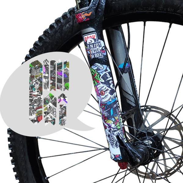 バイクステッカー保護テープ自転車フィルムステッカーセットフレーム落書き