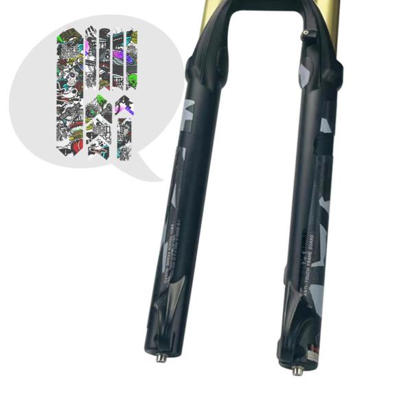 バイクステッカー保護テープ自転車フィルムステッカーセットフレーム落書き