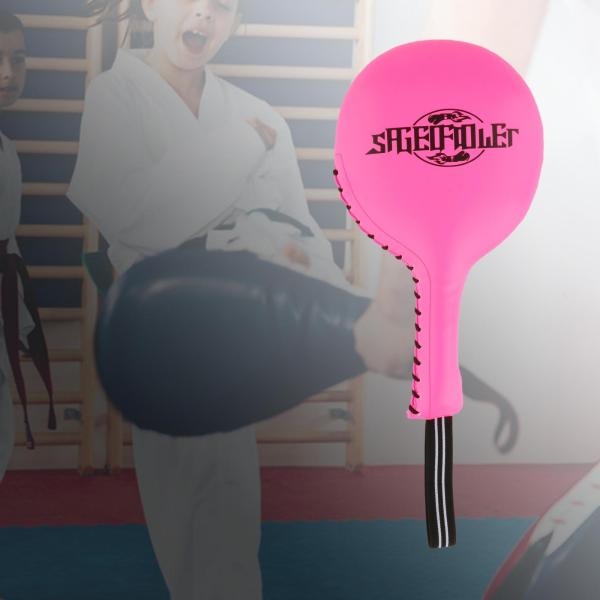 ボクシングミットトレーニングターゲットパンチパッドグローブフォーカスMMAカリートコンバットピンク