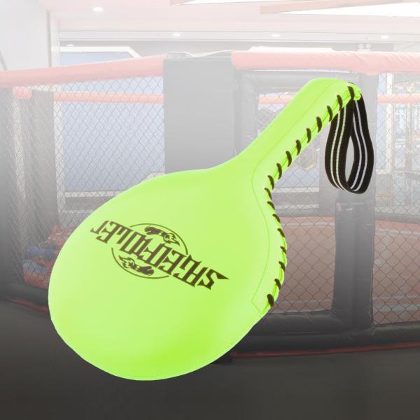 ボクシングミットトレーニングターゲットパンチパッドグローブフォーカスMMA空手戦闘グリーン