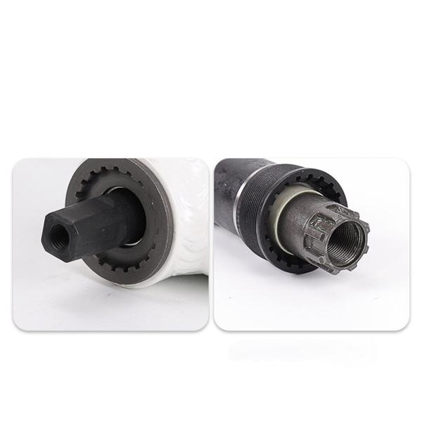 バイククランクエクストラクターボトムブラケットリムーバーガジェットスパナレンチクランクプーラー実用的な自転車改造修理ツール