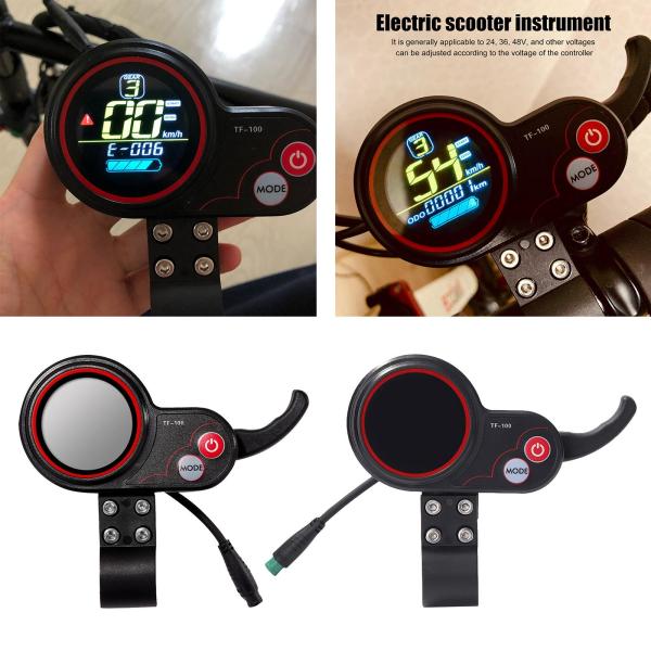 kugoo m4電気スクーター6ピンのための器具表示スロットルダッシュボード