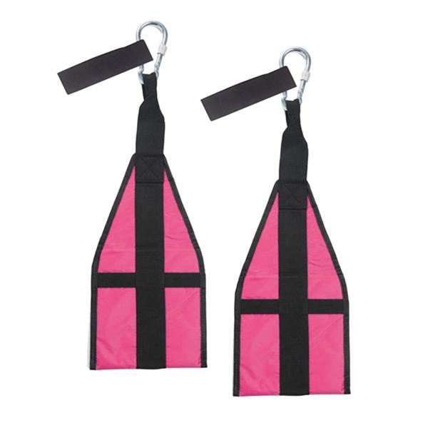 ハンギングアブストラップスリングドアハンギングヘビーデューティーフィットネスジムローズレッド