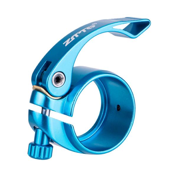 自転車シートポストクランプアルミニウム超軽量クイックリリースロード