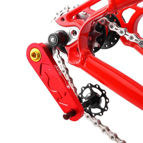 14Tシングルスピードフライホイールアダプターカセットスペーサー取り外し可能なコグシルバー