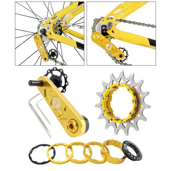 交渉中 MTB24inchシングルスピード前後セット レンチ付き自転車シングルスピードカセットコグセットMTB自転車