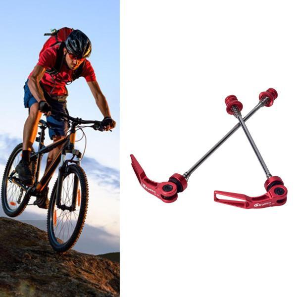 ロードバイク自転車クイックリリースレバーセットフロント100mmリア