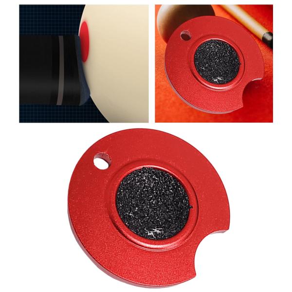 ビリヤードプールレッド用1xシェイパーファイルスヌーカースクラブバーニッシャーキューチップサンダー