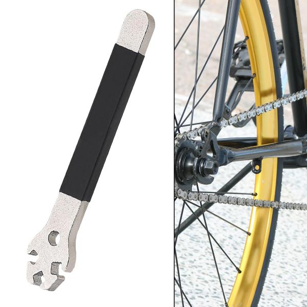 バイクスポークレンチレバーMTB自転車ホイールスポークレンチミニスパナブラック