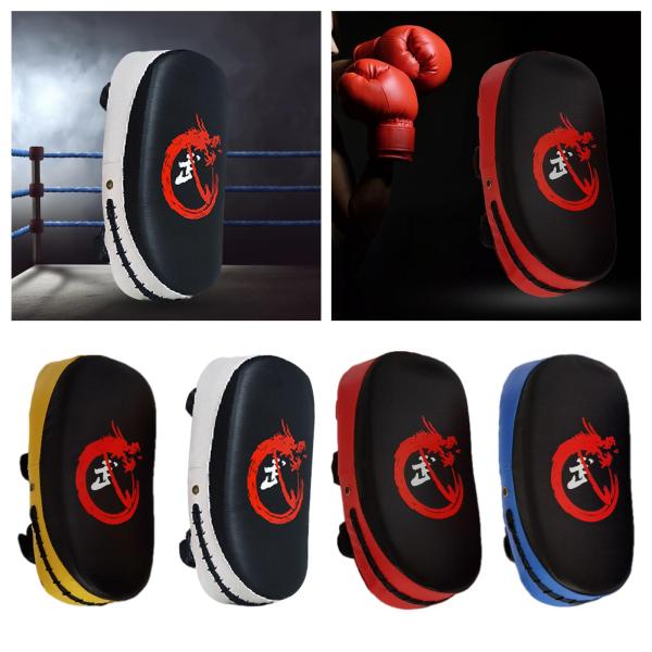 Sanda Sport Strike Training GymWorkoutRed用のKickshieldDurableCurved PU