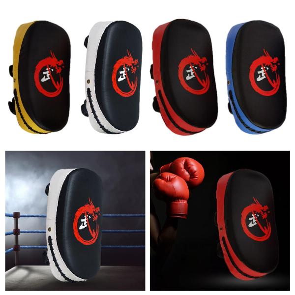 Sanda Sport Strike Training GymWorkoutRed用のKickshieldDurableCurved PU