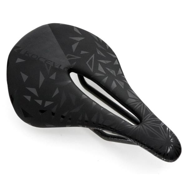 マウンテンバイクサドルCylceクッションMTBロード自転車シートブラック240x155MM
