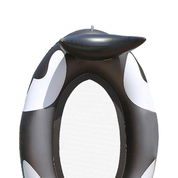 スイミングプールビーチアダルトギフト用クジラインフレータブルフローティングベッドレイクラフト