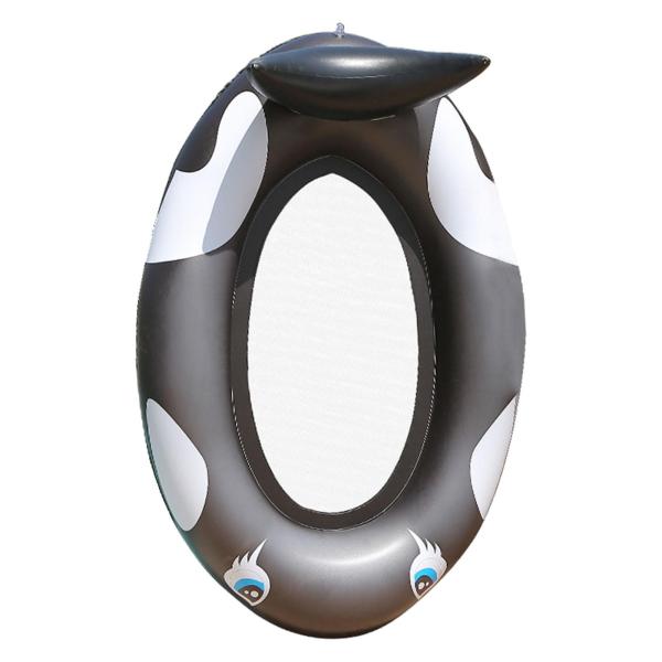 スイミングプールビーチアダルトギフト用クジラインフレータブルフローティングベッドレイクラフト