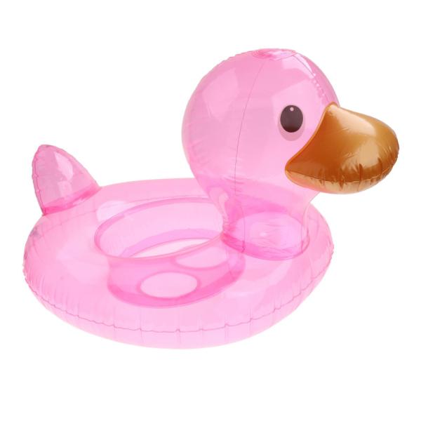 子供のための柔軟な浮き輪フロートキッドボーイガールピンク1〜5歳