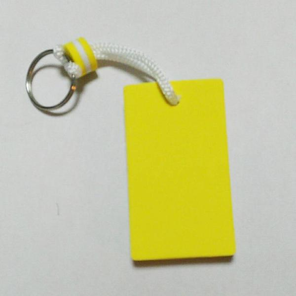 フローティングキーチェーン Floater フローティング カラフル 長方形  キーチェーン アウトドア ウォータースポーツ サーフィン