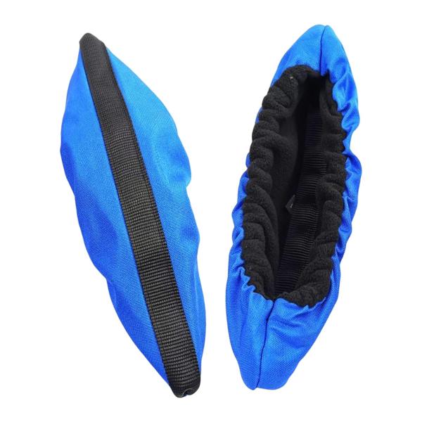 スケートガードレディースメンズプロテクトスリーブソフトアイススケートブレードカバーブルー37.5cm