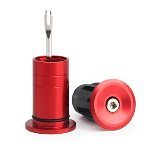 ポータブル バイク チューブレス タイヤ修理キット パンク修理またはパンク修理 使いやすい 赤