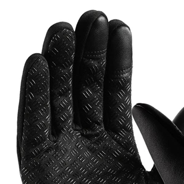 冬用手袋 防風 のために オートバイ サイクリング 男女兼用 XXL ブラック