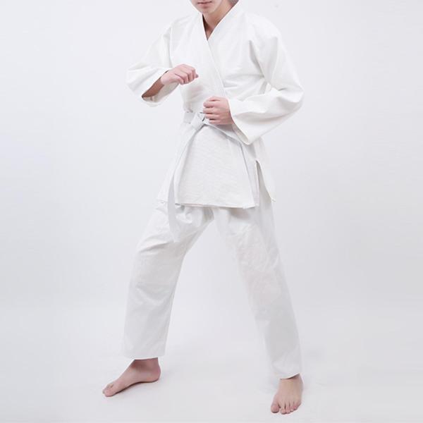 伝統柔道着 スーツ 長袖 帯着 大人用 130cm