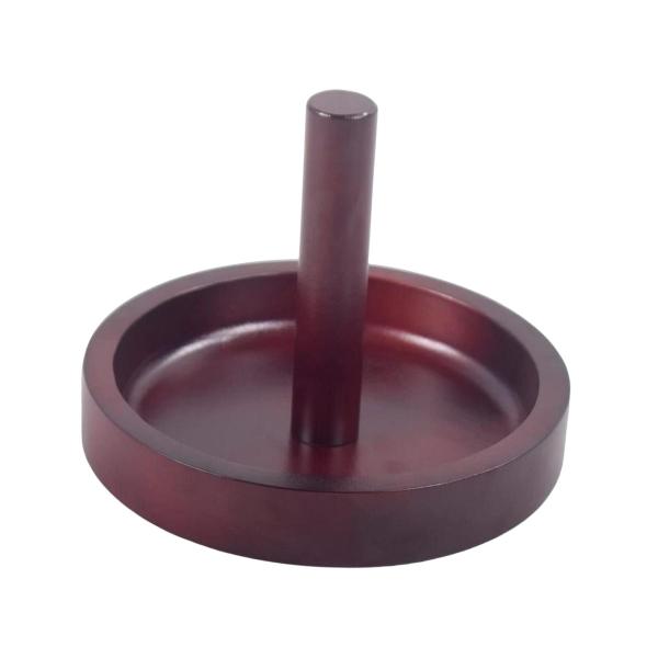 木製ビリヤード コーン  ボウル コーン チョーク ホルダー ゲーム ルーム アクセサリー レッド