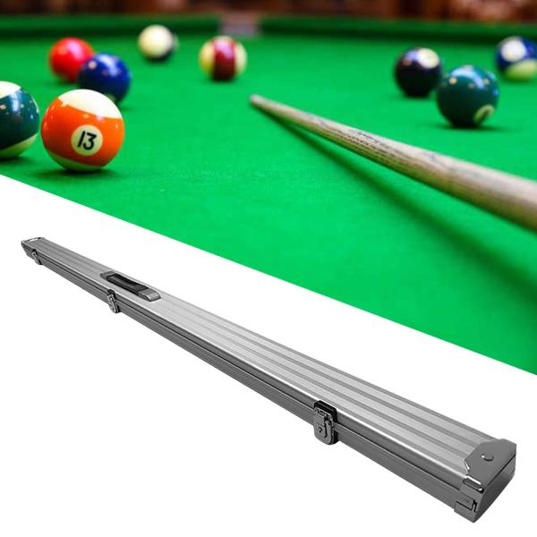プール キュー ハード ケース ハンドルとロック付き ビリヤード キュー ストレージ パッド入り インテリア 