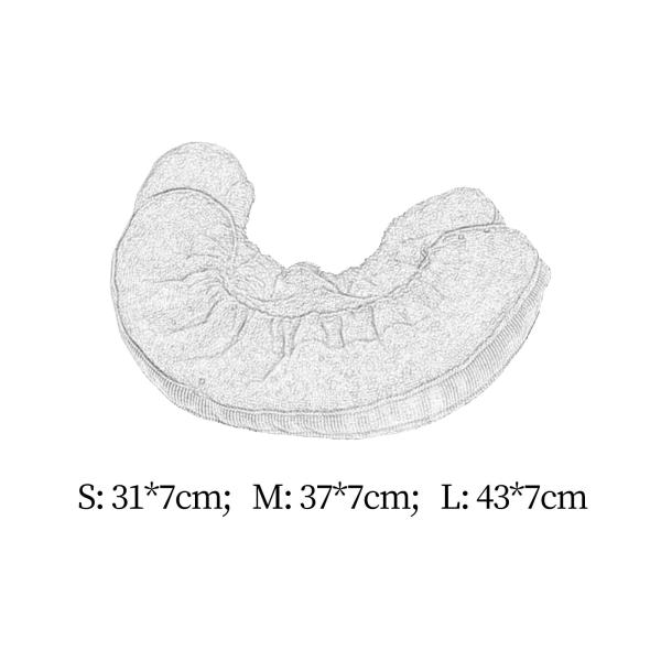 ソフト アイス スケート カバー カバー アイススケート フィギュア スケート スケート プロテクター 大人用 M ブルー