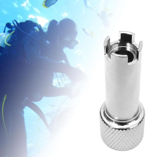 ダイビング  レギュレーター 調整ツール シュノーケリング用 4 スロットの機器修理