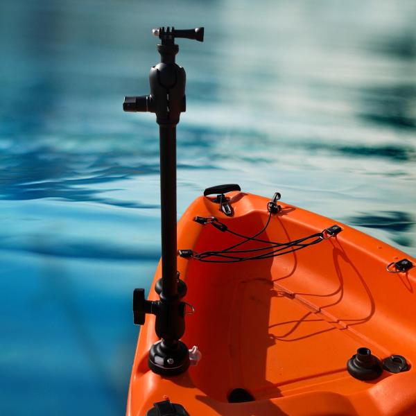 カヤック アクション カメラ マウント アジャスタブル パドルボード