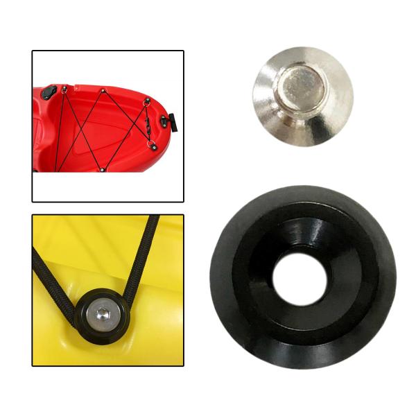 カヌーフィッシング用タイダウンパッドアイとスクリューセッティングバックルカヤックアイレット