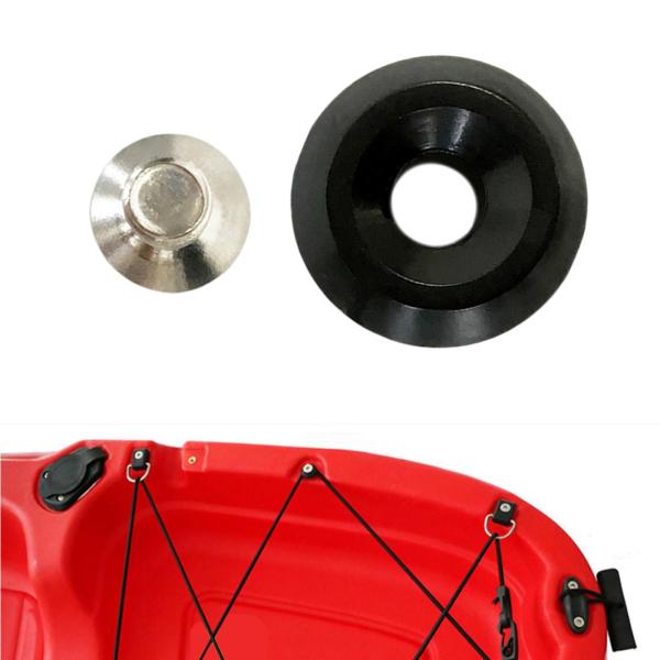 カヌーフィッシング用タイダウンパッドアイとスクリューセッティングバックルカヤックアイレット