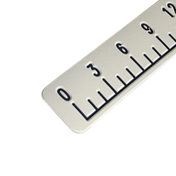 ボートデッキ 釣り用定規 39インチ  釣り用測定テープ 測定ステッカーツール 防水 お手入れ簡単 釣り ヨット アクセサリー , ベージュ