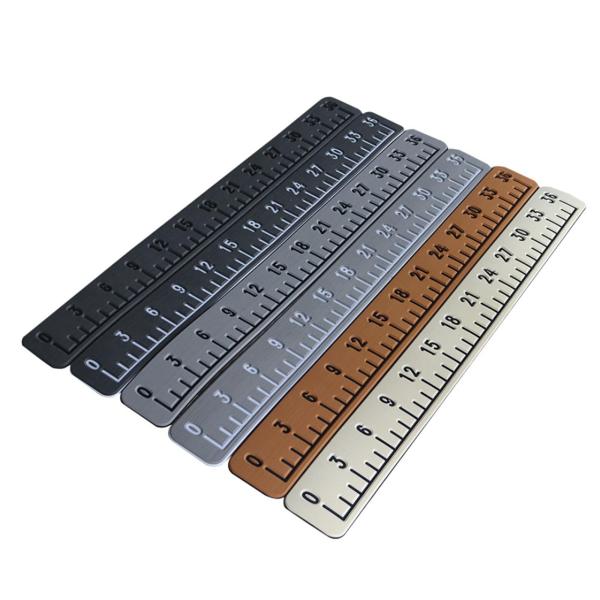 ボートデッキ 釣り用定規 39インチ  釣り用測定テープ 測定ステッカーツール 防水 お手入れ簡単 釣り ヨット アクセサリー , ベージュ
