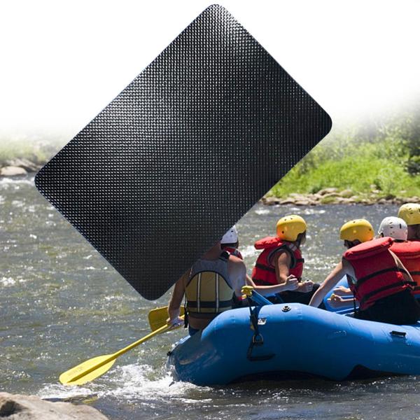 ボート修理パッチ 10cmx15cm PVC 修理パッチ ディンギーラフト修理ツール ブラック