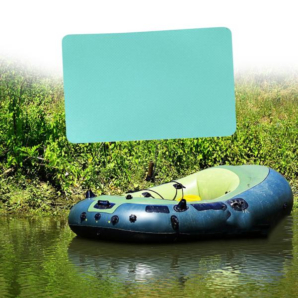ボート修理パッチ 10cmx15cm PVC 修理パッチ ディンギーラフト修理ツール用 グリーン