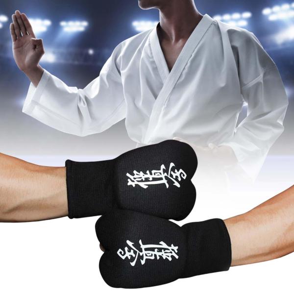 伸縮性のあるハンドラップ インナーグローブ ボクシング用 キックボクシング 機器 Mma ブラック