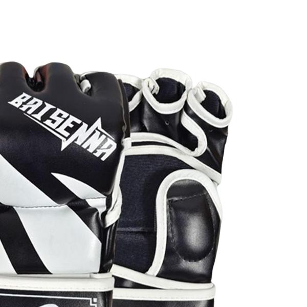 Mma グローブ ハーフフィンガー トレーニング ボクシング グローブ  キック ボクシング グローブ ブラック ホワイト