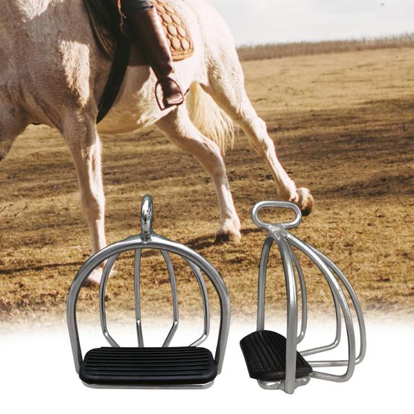 安全乗馬アクセサリー12 x 3.3cmのための2x乗馬鐙馬術ツール