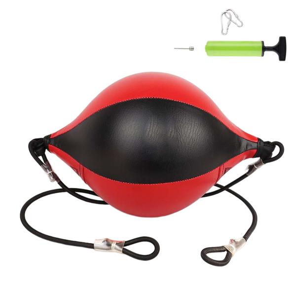 ダブルエンド パンチング バッグ 弾性ロープ ポータブル インフレータブル トレーニング スピード ボール A