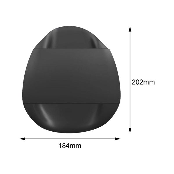 水泳ハンドパドルプールギア男性女性子供水泳トレーニングパドル L 202mmx184mm