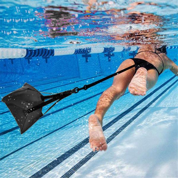 スイム パラシュート アジリティ スピード トレーニング 水泳 レジスタンス ベルト レディース  M