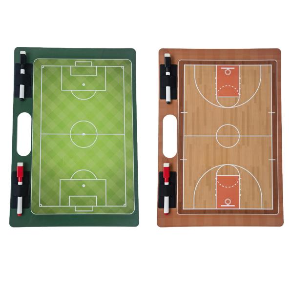 サッカー コーチング  マーカー ペン ポータブル プロフェッショナル レイアウト ノートブック マーカー  コーチ クリップ サッカー サ