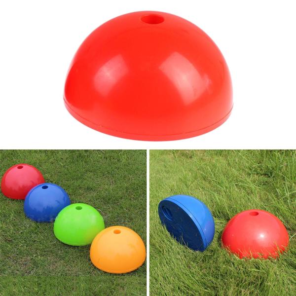 トレーニング マーカー サッカー サイン ポール ベース サッカー サッカー 練習用 スケート レッド ノーマル