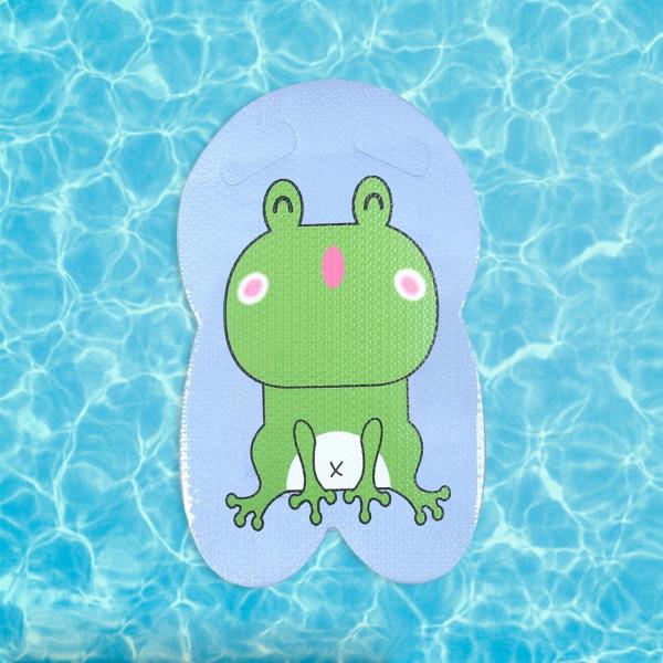子供のための水泳キックボード 2 グリップ水泳トレーニングキックボード EVA 水泳フロートカエル