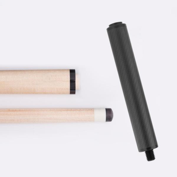 プールキュー延長ビリヤード用品リアプラグバンパー付きプールキューエクステンダー10インチ