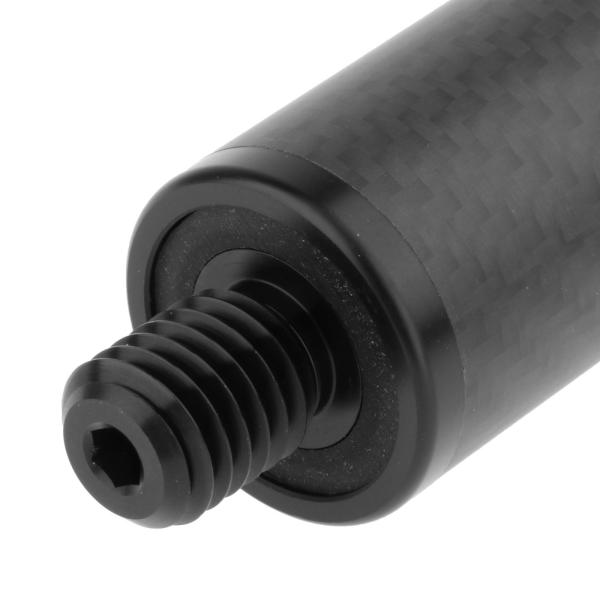 プールキュー延長ビリヤード用品リアプラグバンパー付きプールキューエクステンダー12インチ