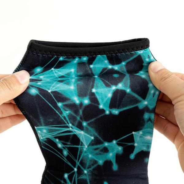 ダイビングソックス 調整ストラップ付き ウォーターソックス 柔軟な男性女性用スイムソックス XXL グリーン