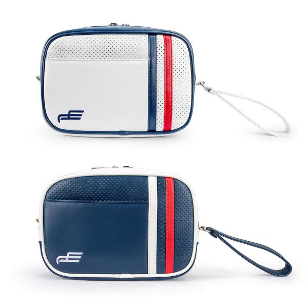 クラブボールキャリーバッグポーチキッズユースティーンゴルファー女性男性ポケットティーホルダーホワイト