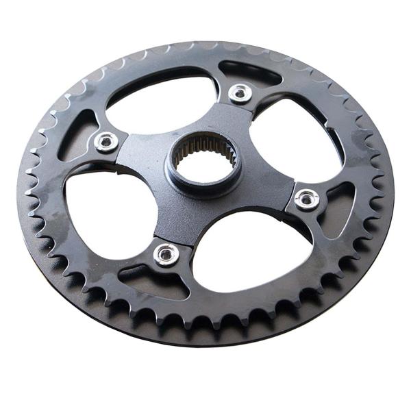 * FORMULA 自転車前后ホイール クランクセット [軽量] 値下けー 電動自転車チェーンリング 42T アルミ合金ミッドモーター